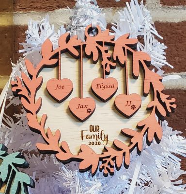 Custom Family Ornament
